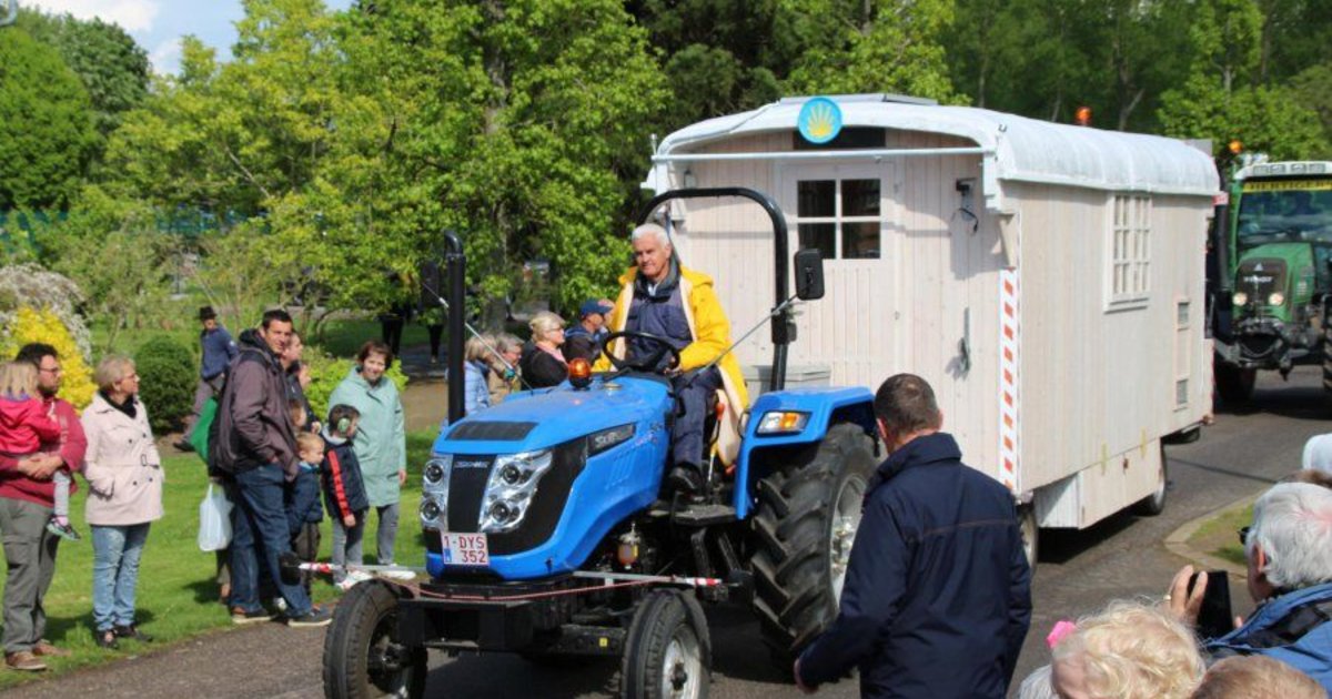 Foto tractor woonwagen Theo Jammaers 2